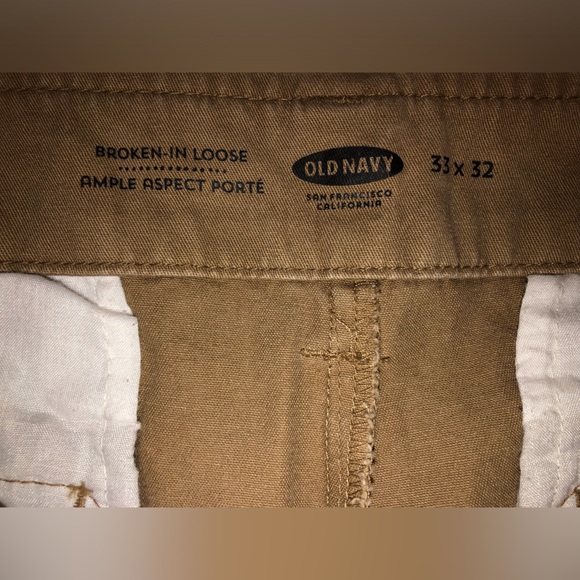 Old Navy | Khaki Trouser; Size 33*32 - Picture 4 of 10